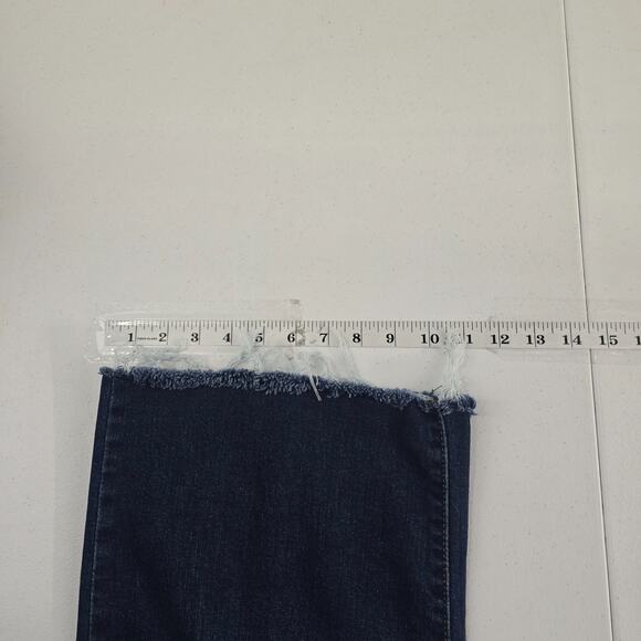 Levis high rise wide leg jeans size 31 blue denim womens 6672 - Picture 6 of 10